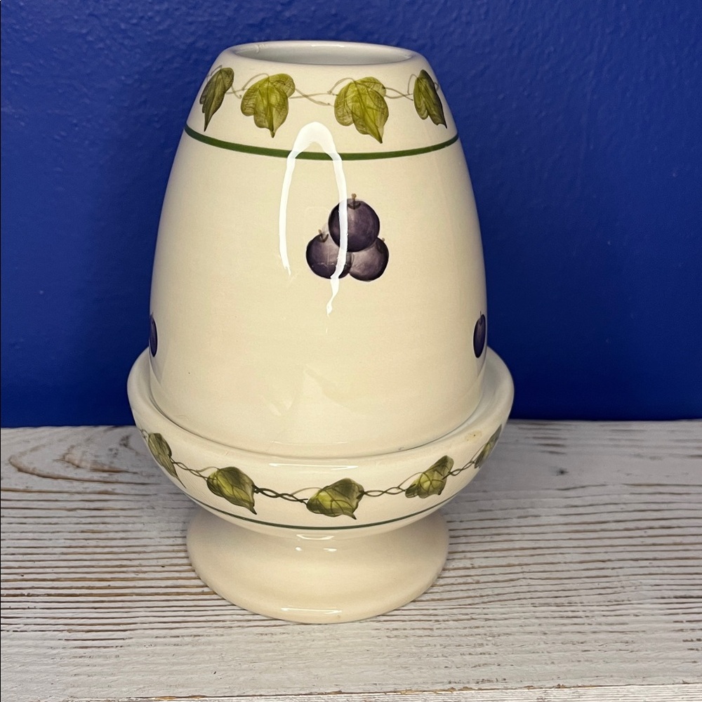 VINTAGE HOME INTERIORS "SONOMA VILLA"  2-PIECE FAIRY LAMP FRUIT & LEAVES DESIGN - Picture 3 of 14
